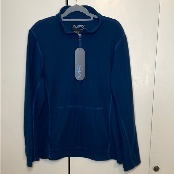 Mack Russo Other - Blue 1/4 Zip Up Sweater with Classic Design